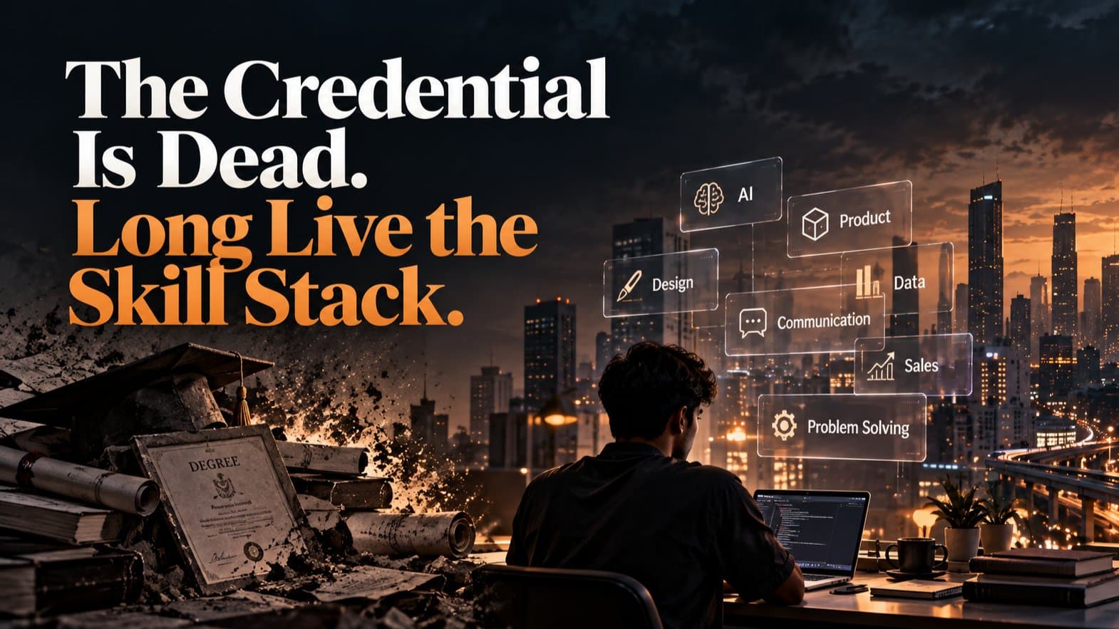 The Credential Is Dead. Long Live the Skill-Stack.