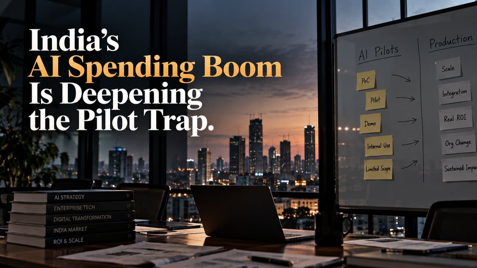 India’s AI Spending Boom Is Deepening the Pilot Trap